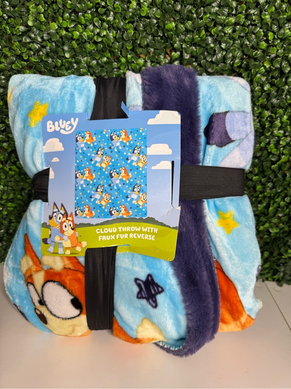 New 50x60 Bluey Reversible Kids Throw Blanket